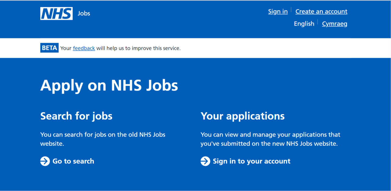 NHS Jobs