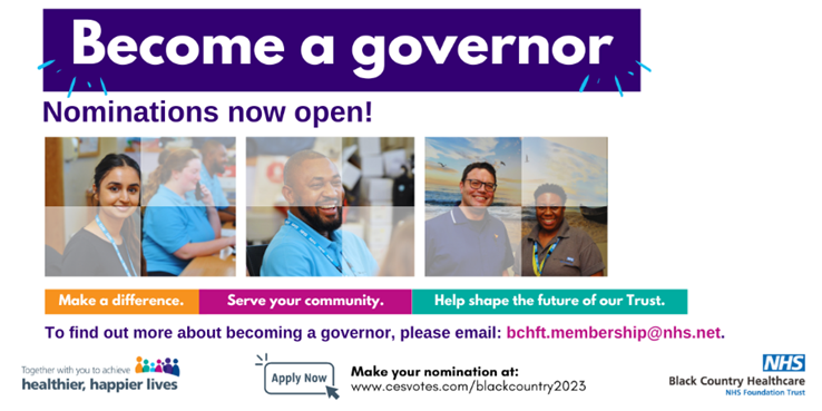 Become A Governor with NHS Black Country 