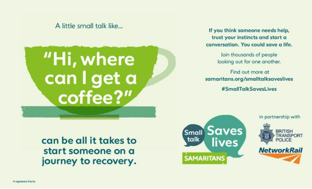 Samaritans Small Talk Campaign