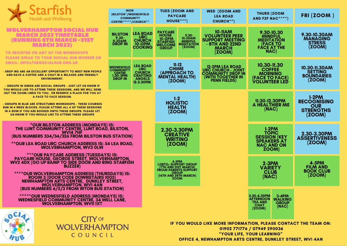 MarchStarfish_timetable