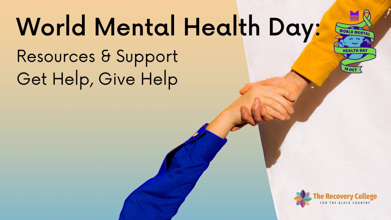 World Mental Health Day - Resources and Support
