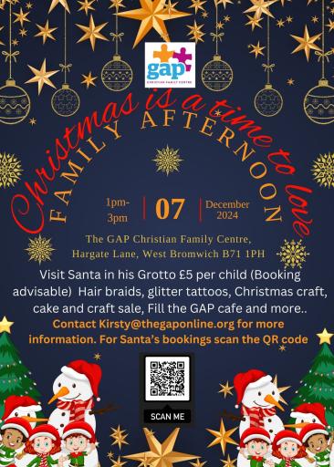 Christmas Family Afternoon, The Gap, West Bromwich
