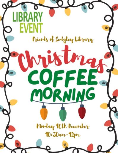 Sedgley Library Coffee Morning