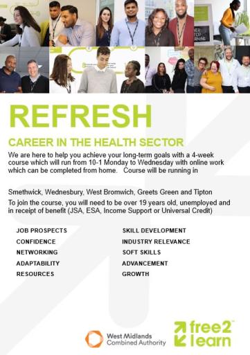 Free 2 Learn - Career in the Health Sector Course