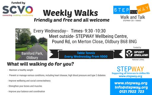 Weekly Walks in Oldbury