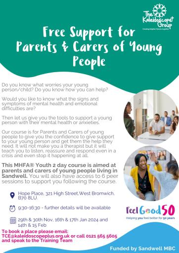 Free Support for Parents & young carers