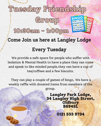 Friendship Group in Oldbury