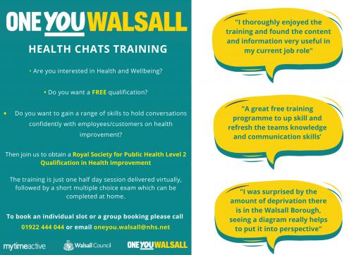Health Chats Walsall