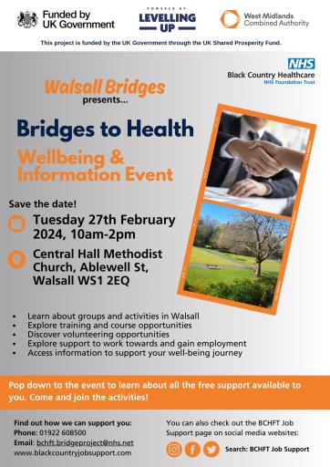Walsall Bridges Bridges to health